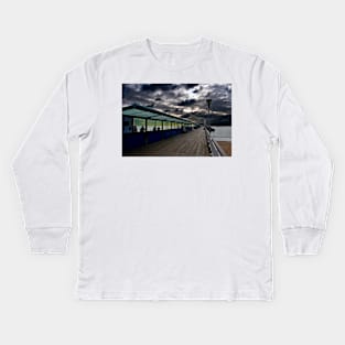 Bournemouth Pier Dorset England Kids Long Sleeve T-Shirt